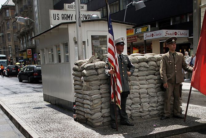 Berlin checkpoint Charlie