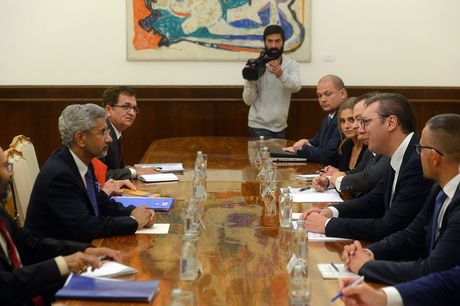 Aleksandar Vučić, Subramanjam Dzaisankar Aleksandar Vučić, Subramanjam Dzaisankar