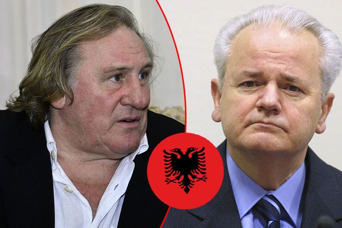 Zerar Depardje, Slobodan Milosevic, albanska zatava