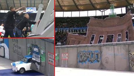 FK Herta Berlin koreografija pad Berlinskog zida