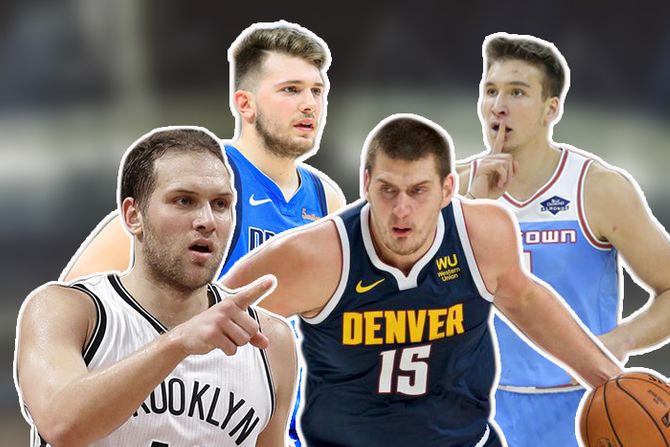 Kosarkasi, Jokic, Bogdanovic, Doncic