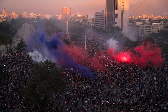 Demonstracije, protest, demonstranti, cile