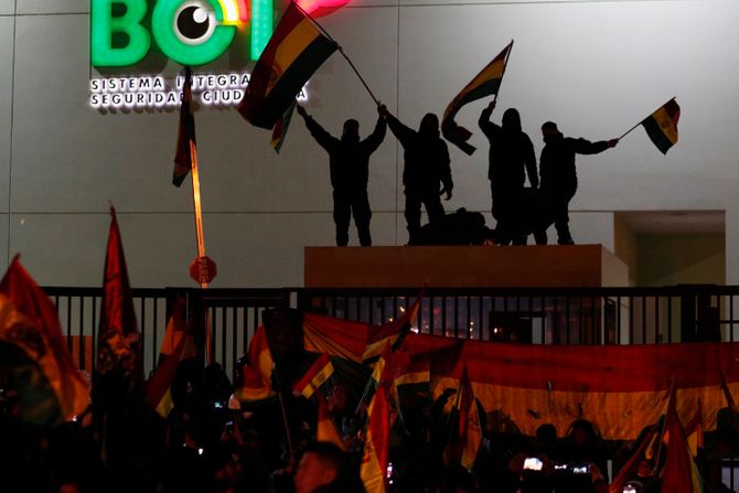 Bolivija protesti