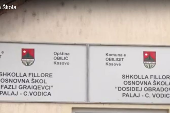 osnovna škola Dositej Obradović, Kosovo