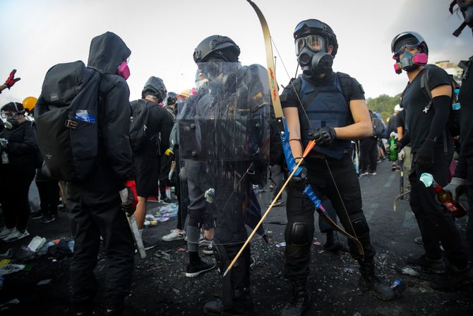 Hongkong protesti