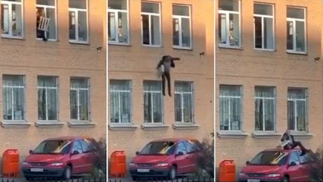 Beg iz stanice, radijator, uhapšen, skok kroz prozor, Rusija