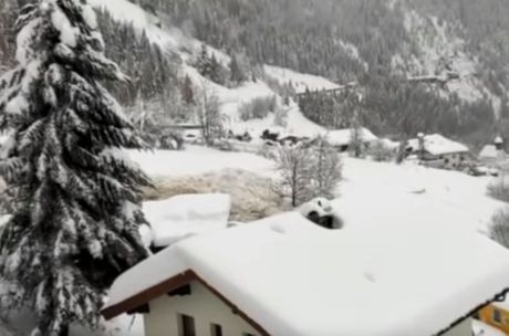 Austrija sneg odroni