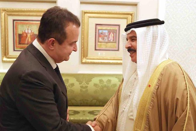 Ivica Dačić, kralj Hamad bin Isa Al Halifa Ivica Dačić, kralj Hamad bin Isa Al Halifa