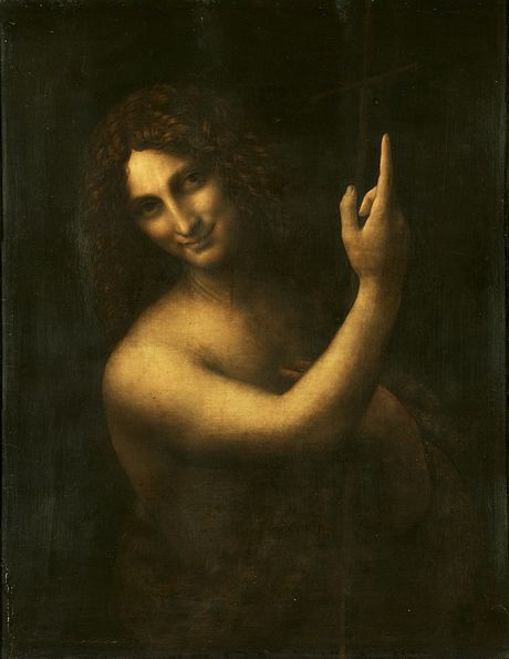 Saint John The Baptist, Leonardo da Vinci Saint John The Baptist, Leonardo da Vinci