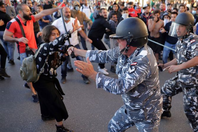 Liban demonstracije