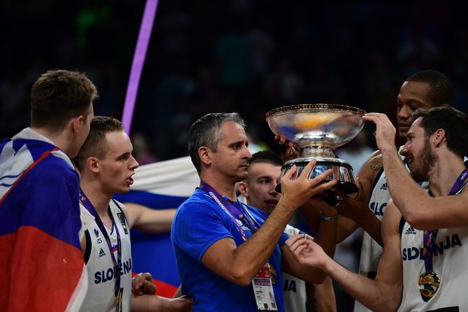 Igor Kokoškov, Goran Dragić, Luka Dončić, košarkaška reprezentacija Slovenije, Eurobasket 2017