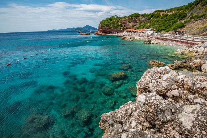 Plaža Galija, Sveti Stefan