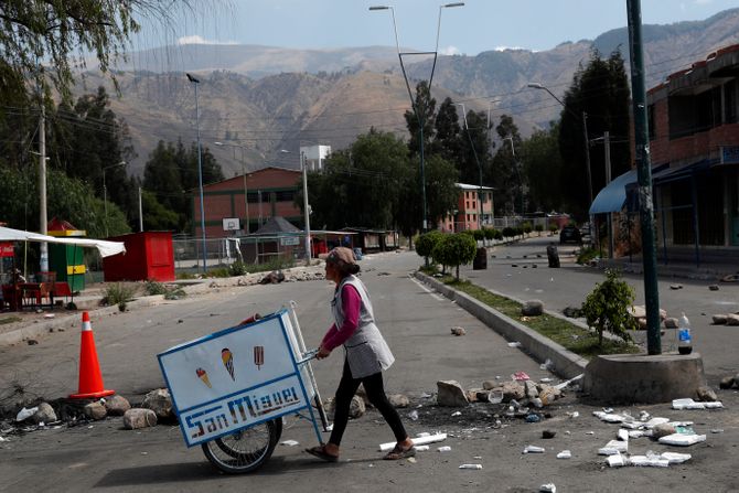 Bolivija protesti