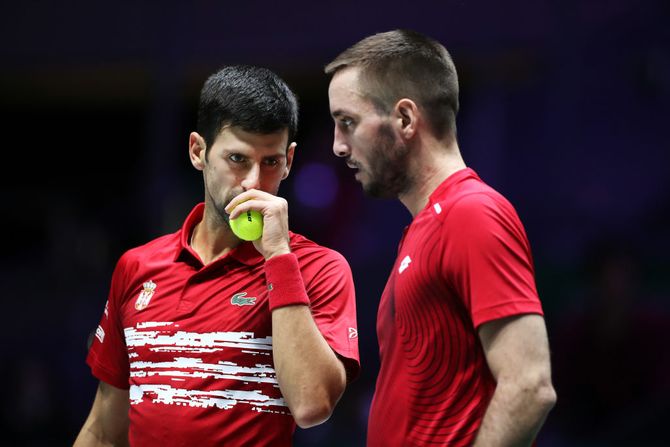 Novak Đoković i Viktor Troicki