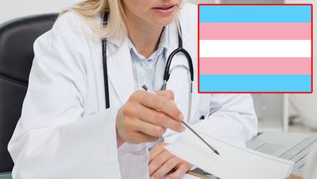 Doktorka, zastava transrodnih osoba