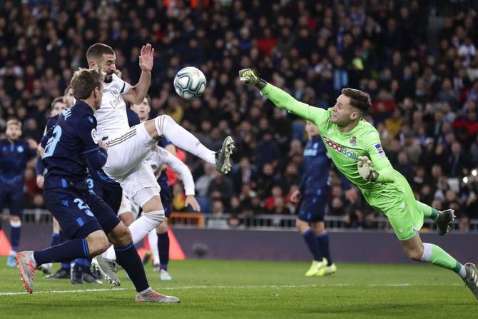 FK Real Madrid - FK Sosijedad