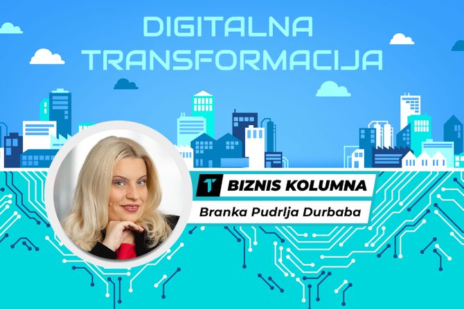 Digitalna transformacija, Branka Pudrlja Durbaba, Biznis kolumna