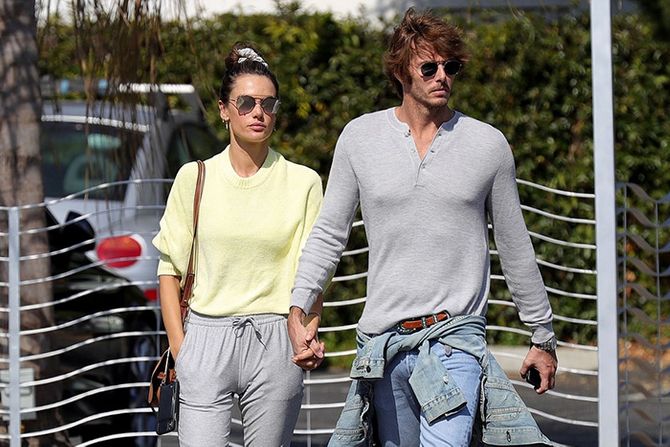 Alessandra Ambrosio and Nicolo Oddi