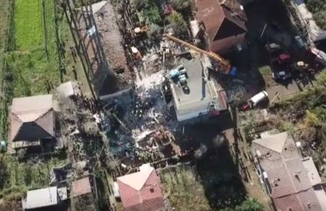 Albanija zemljotres snimak dronom