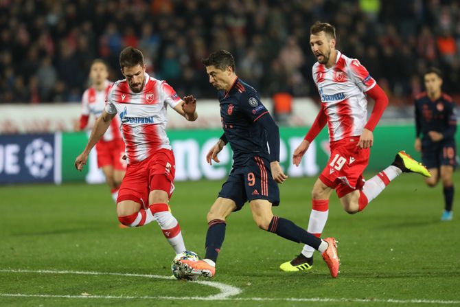 FK Crvena zvezda - FK Bajern