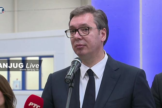 predsednik Srbije Aleksandar Vučić