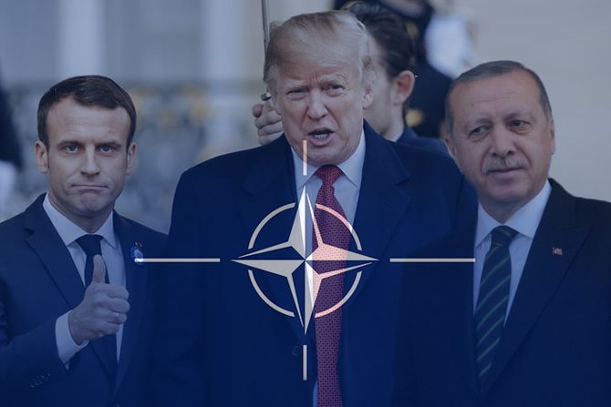 Makron, Donald Tramp, Tajip Erdogan