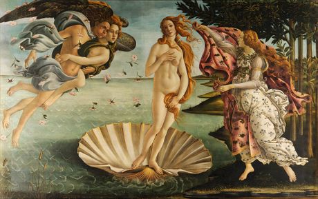 Rođenje Venere, Sandro Botičeli, Istorija umetnosti, Slikarstvo