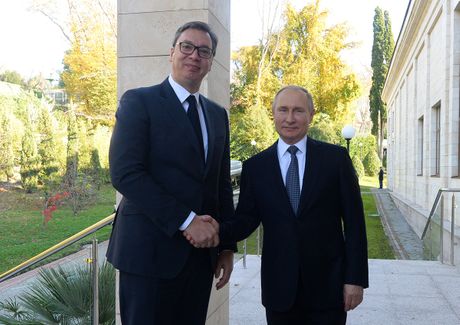 Aleksandar Vucic, Vladimir Putin Aleksandar Vucic, Vladimir Putin