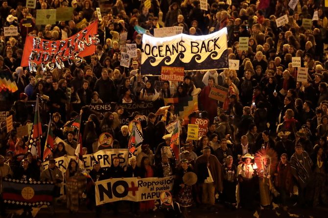 Madrid, protest, klimatske promene