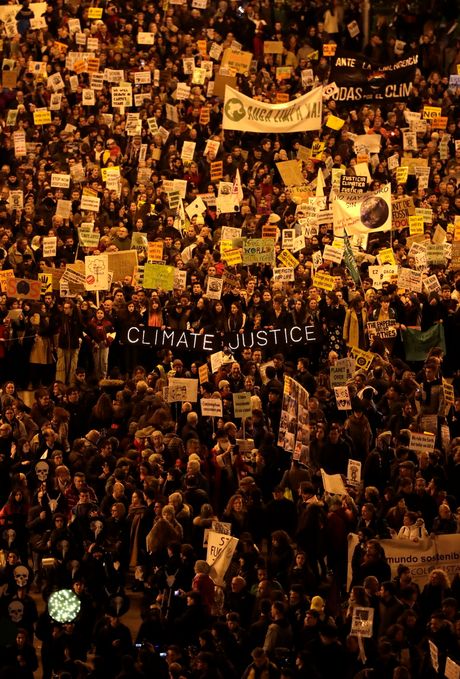 Madrid, protest, klimatske promene