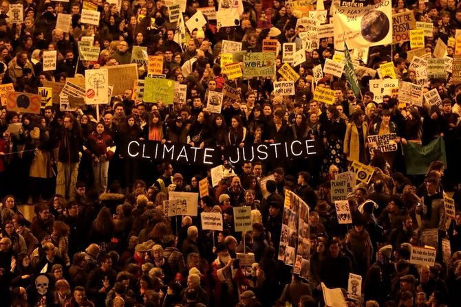 Madrid, protest, klimatske promene