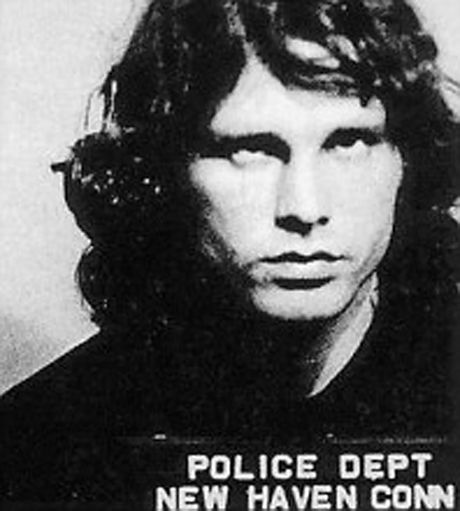 Jim Morrison, Dzim morison, hapsenje, uhapsen, policijska fotka, 1967