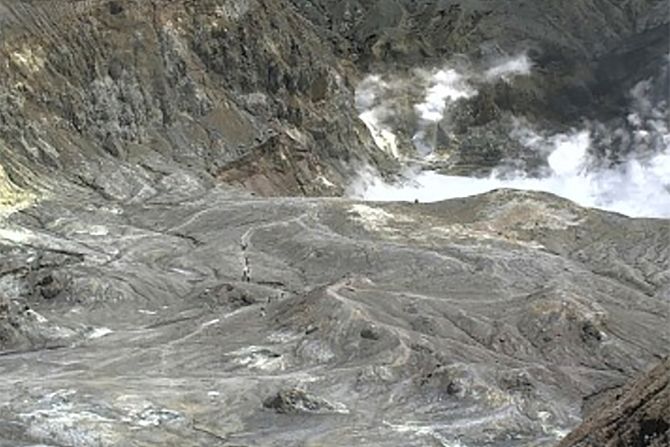 Novi Zeland, erupcija vulkana