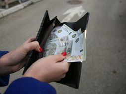 Dinari, novac, plata, pare, novčanik