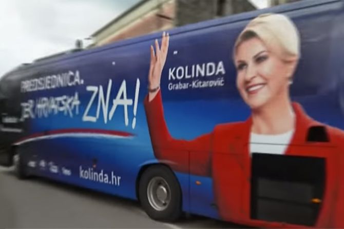 Autobus Kolinde Grabar Kitarović