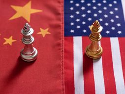 SAD, Kina, US, China zastave, flags