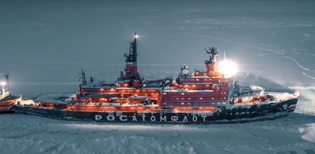 Ledolomac, Rusija, brod