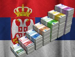 Srbija, evri