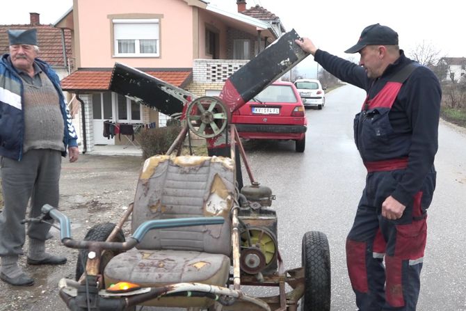 Gruža, Zoran Žunja, vozilo od delova