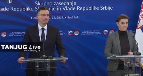 Ana Brnabić i Marjan Šarec, Novi Sad Ana Brnabić i Marjan Šarec, Novi Sad