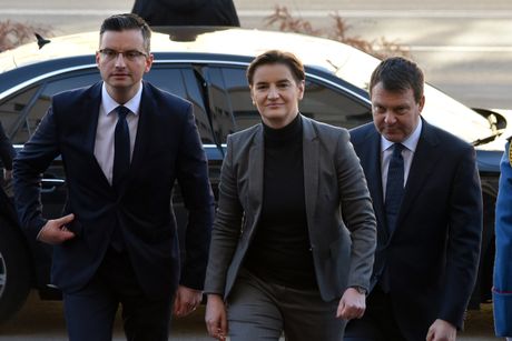 Ana Brnabić i Marjan Šarec, Novi Sad Ana Brnabić i Marjan Šarec, Novi Sad