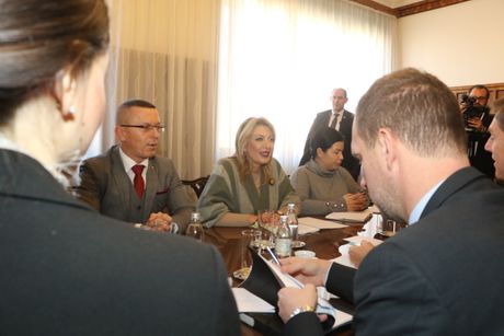 Jadranka Joksimović, Miro Cerar, Novi Sad Jadranka Joksimović, Miro Cerar, Novi Sad