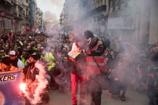 Francuska, protesti decembar 2019