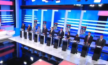 Hrvatska debata predsednički kandidati