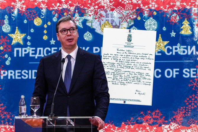 Aleksandar Vučić, novogodišnja čestitka