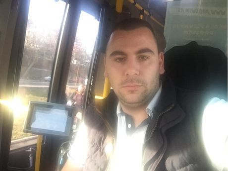 Darko Lazić, vozač autobusa