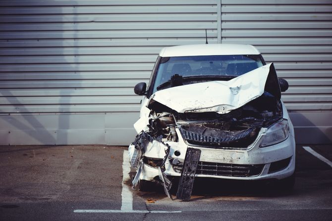 Slupan automobil, parking