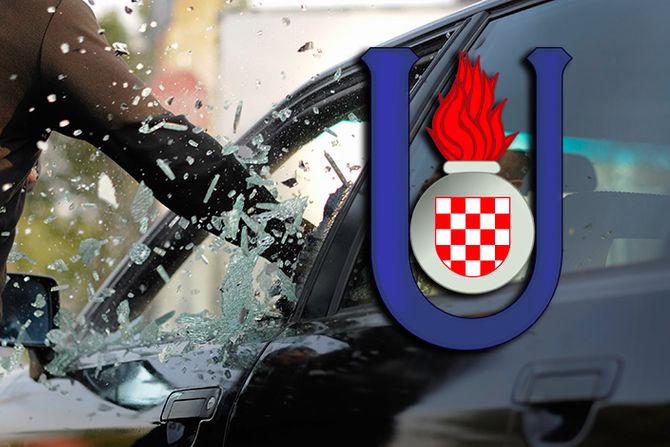 ustase, Razbijena, kola, vandalizam, krađa, obijanje, razbijanje automobila