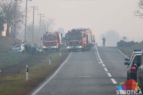 Subotica, saobraćajna nesreća Subotica, saobraćajna nesreća