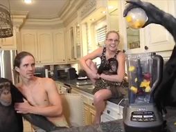 Šimpanza pravi smuti